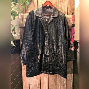 Like new raincoat.     XL